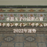 【水晶玉子】プラナカンサイン「サテュロス」の2022年運勢※無料占い