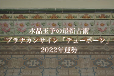 【水晶玉子】プラナカンサイン「テューポーン」の2022年運勢※無料占い